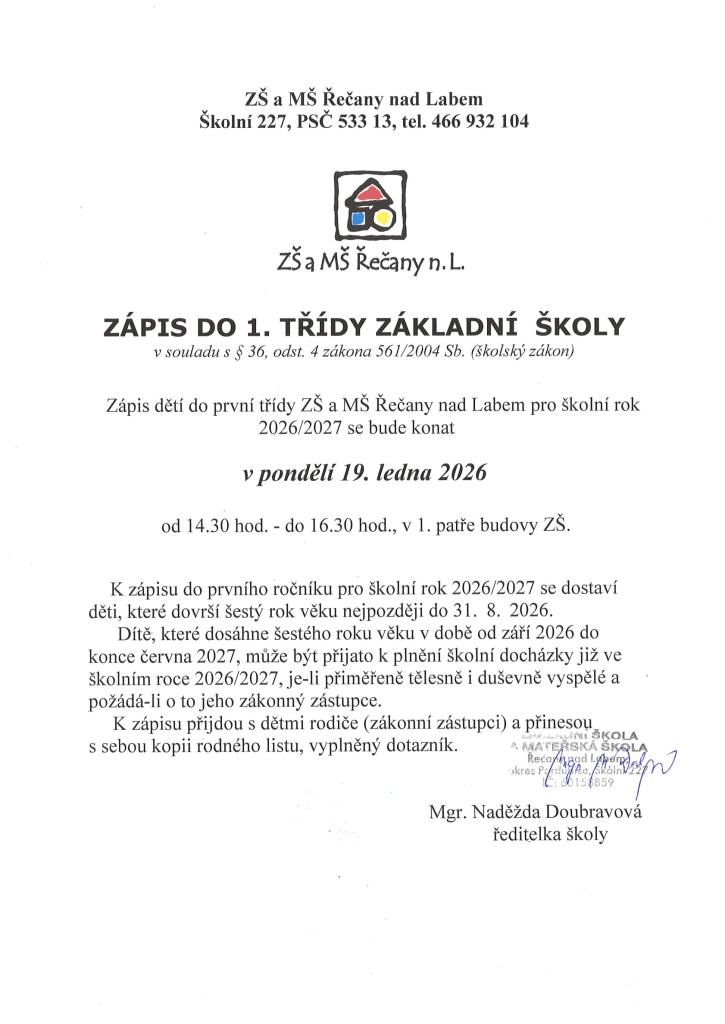 zápis