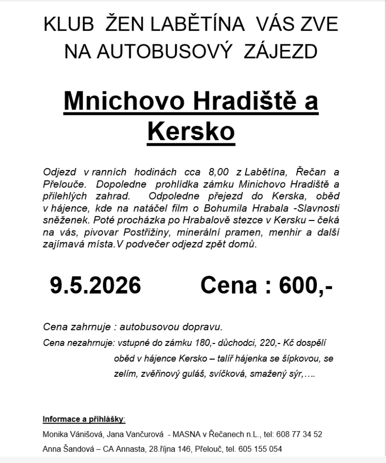 autobusový zájezd