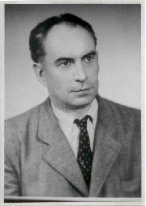lékař František Dvořák (čp. 12) fotografie 17.11.1949 - p.&nbsp;Kalousek Pce