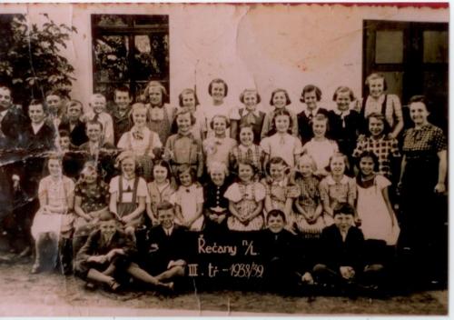 3.třída 1938-1939 - p.&nbsp;Kalousek Pce
