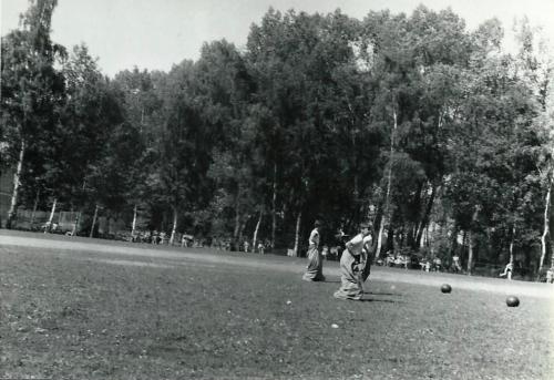 dětský den na&nbsp;starém fotbalovém hřišti - rok 1967